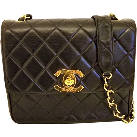 chanel vintage handbag|More.